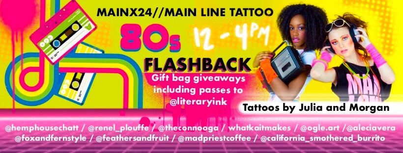 MAINx24 – 80’s At Main Line Ink